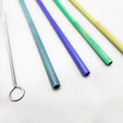 Magic Cool Color Changing Stainless Steel Drinking Straw Metal Straw for Party