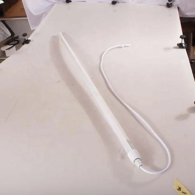 Ip66 waterproof 345nm red 450nm blue cob full spectrum transparent waterproof Tube t8 led grow lights