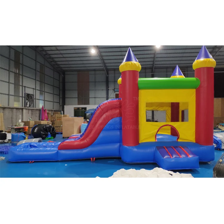Inflatable Jumper Bouncy Castle with water slide