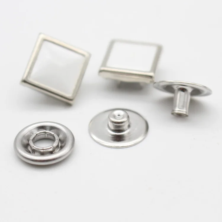 
square shape shirt button customized buttons 