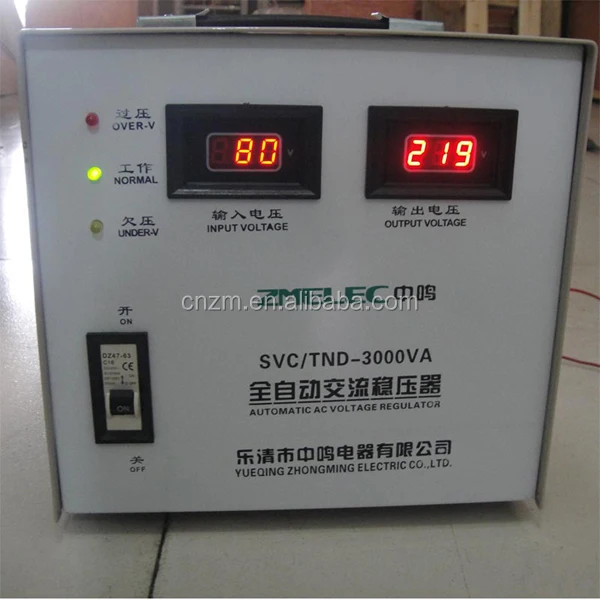 Digital voltage regulator SVC 3000VA