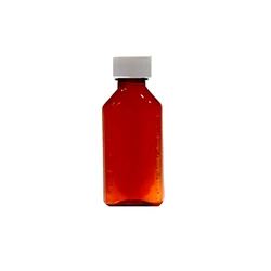 Pet Plastic Liquid Medicine Bottles 12 oz plastic bottles with lids oval medicine  bottles
