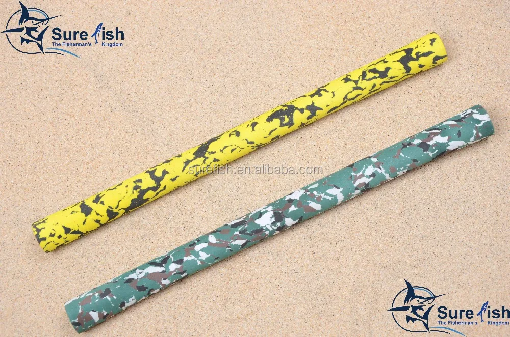 camouflage color EVA foam fishing rod grips