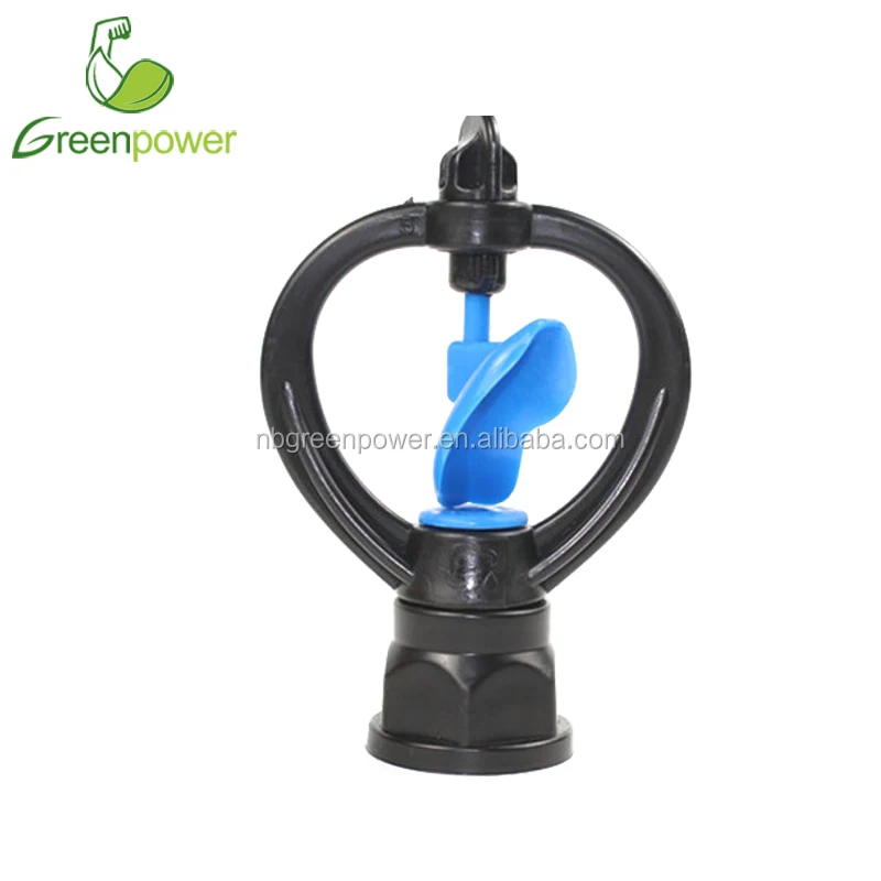 Garden Sprinkler 360 Garden Rotating Nozzle Butterfly Sprinkler Adjustable, Rotating, Pulsating Head for Lawn Irrigation