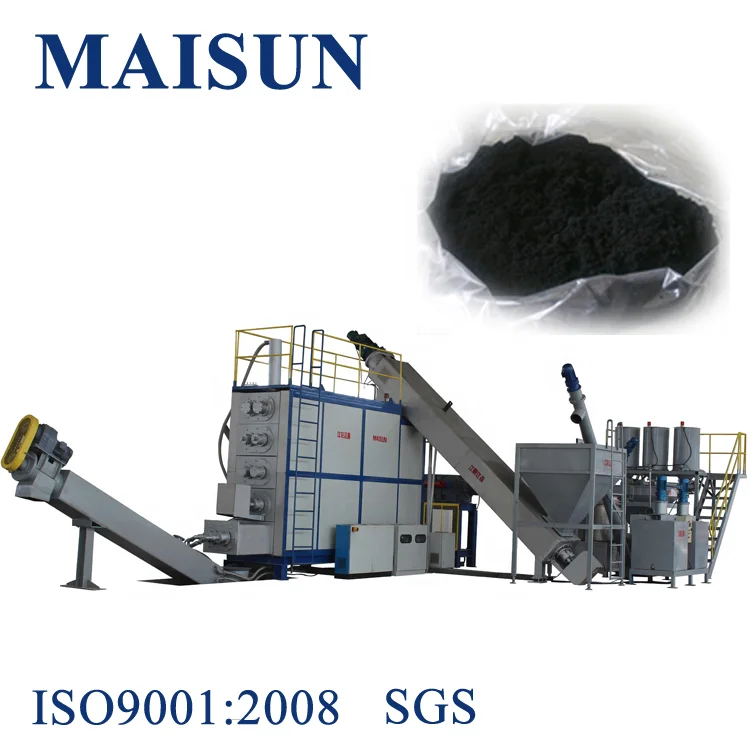 Tire recycling rubber powder devulcanized equipment