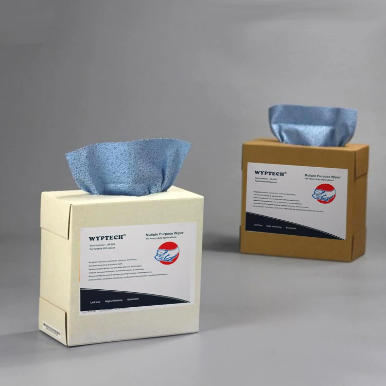 Meltblown Polypropylene Degreasing Wipes Oil Absorbent Wiper