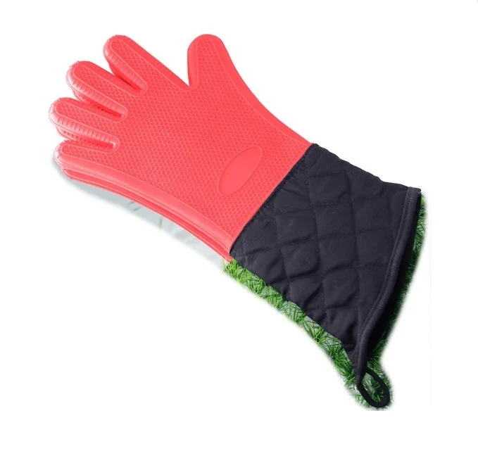 Extreme Heat Resistant Kitchen Silicone Glove For Cooking