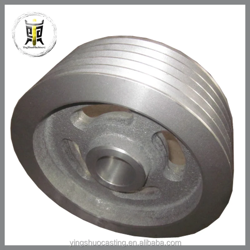 
low price custom sand casting V belt pulley 