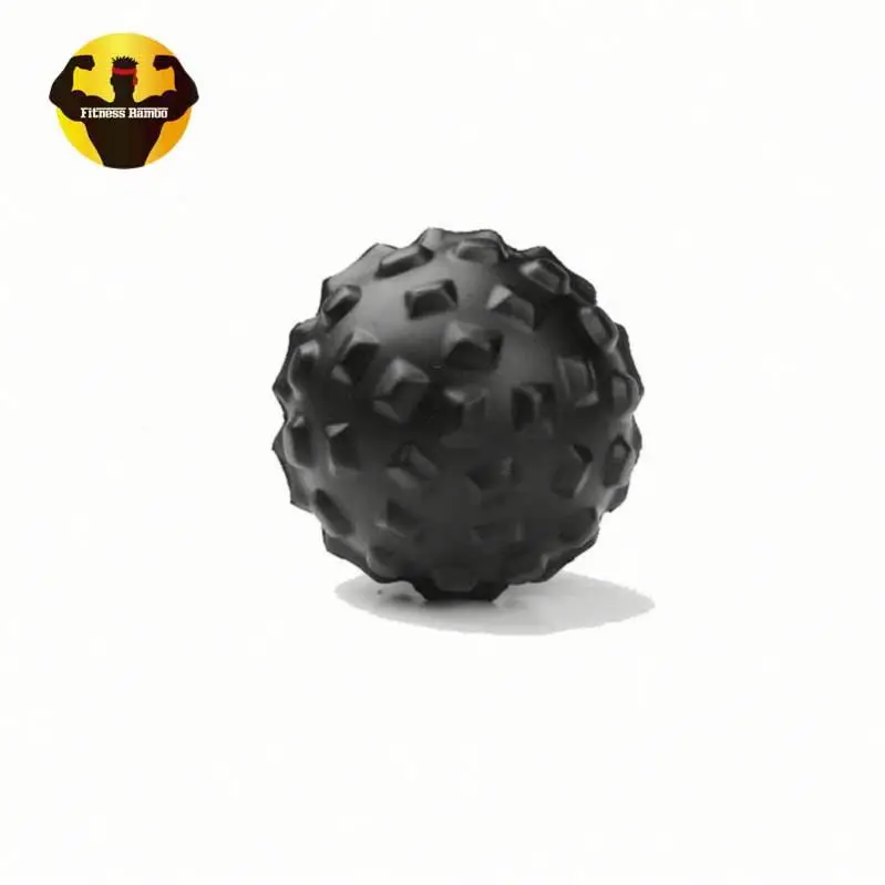 RAMBO eco foot rubber yoga handheld spiked massage ball
