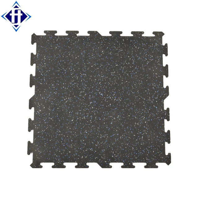 Durable Interlocking Rubber Floor Tile