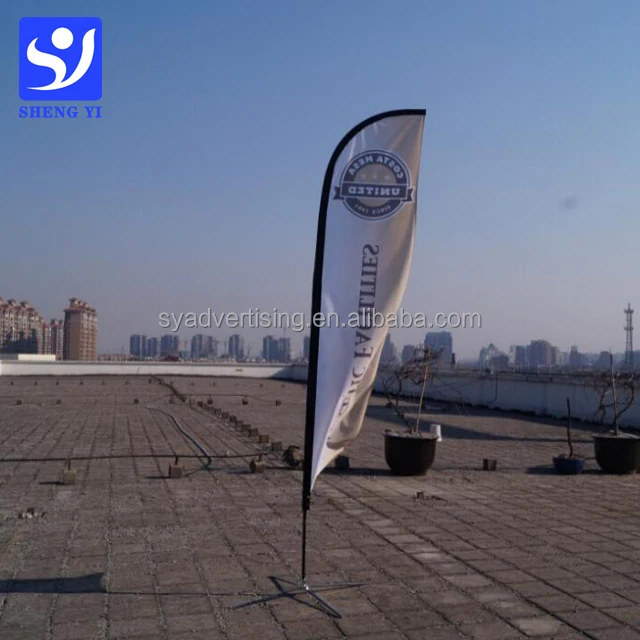 mockup free custom promotional feather flag wind banner