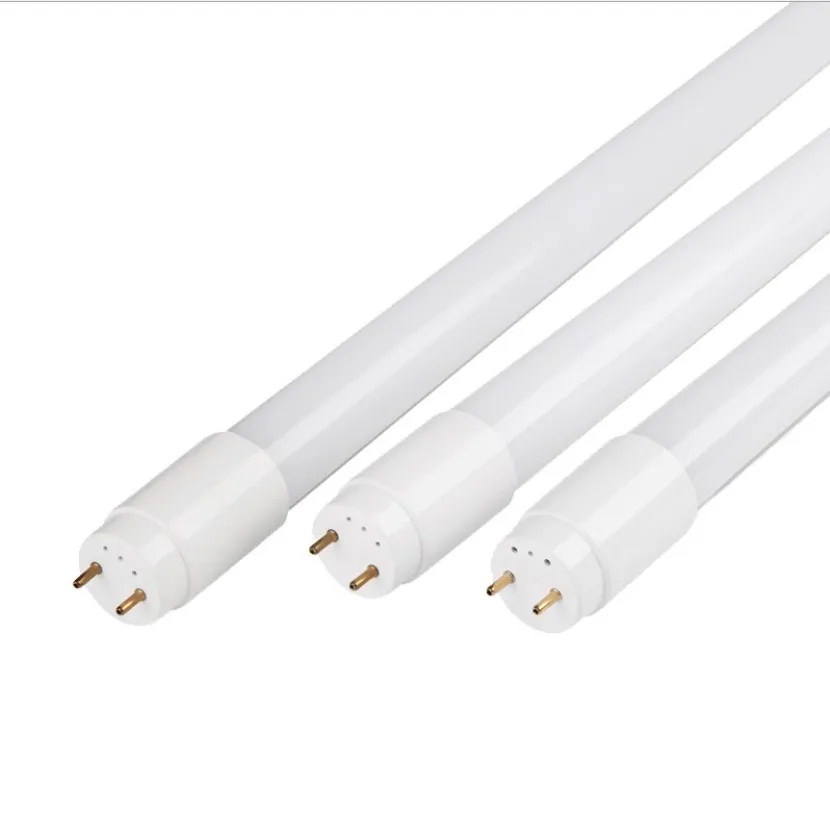 cheapest price gold color end cap 5630smd  4ft t8 led glass tube light 18w 22w 26w 30w