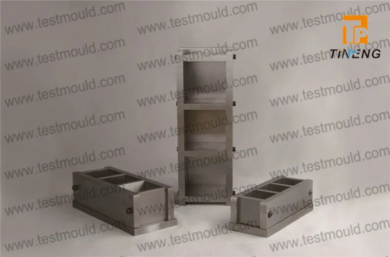 concrete testing equipment Hight quality steel three gang cube Mould