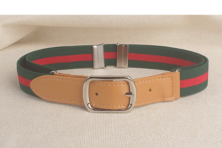 Модные эластичные детские ремни 2,5 см, эластичные ремни FT-4688 для маленьких мальчиков