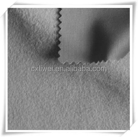 factory price/tricot brush/100% polyester warp knitted tricot brush fabric super poly Triacetate