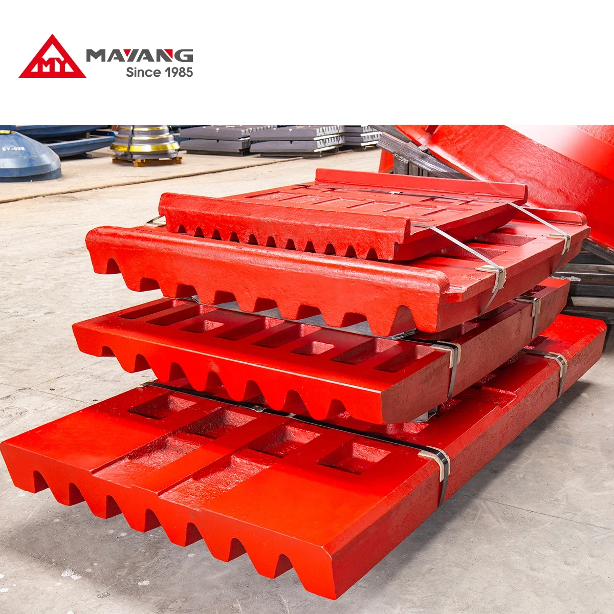 High Manganese Jaw Crusher Wear Parts Jaw Plate Fixed/Movable