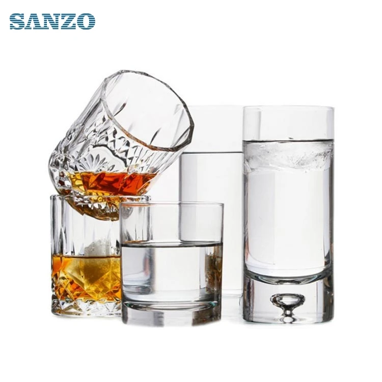 Sanzo Пользовательских Посуда тиснением питьевой рюмку виски