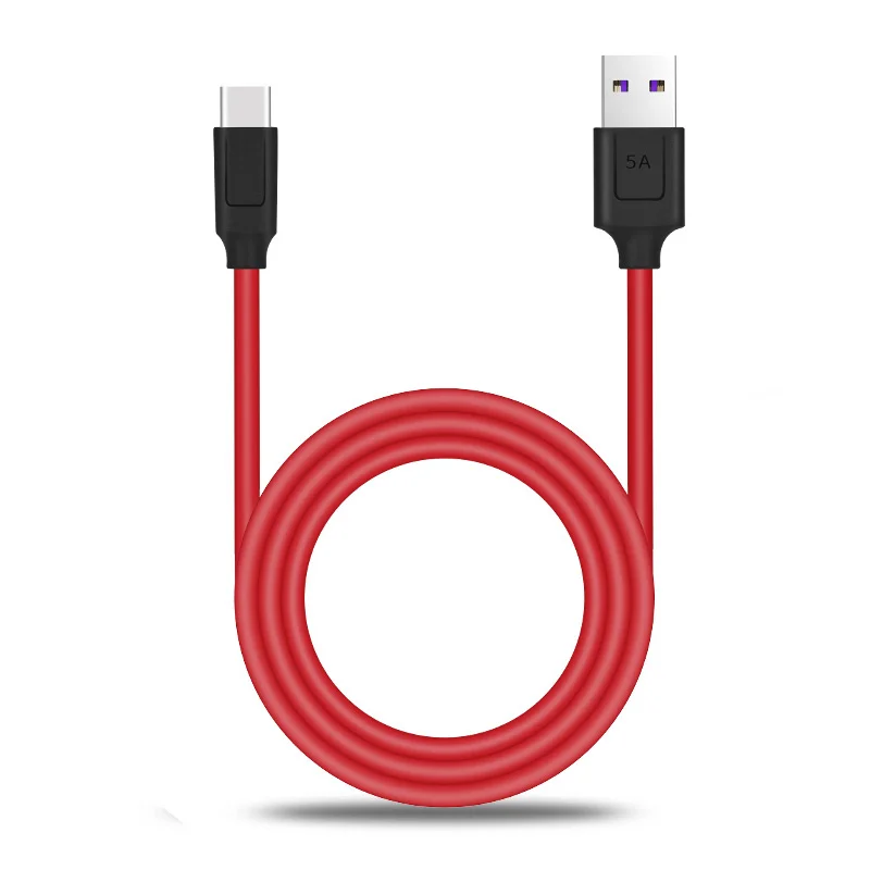 
Type c fast cable 5A TPE Flexible USB Fast charging USB 3.0 Data Cable 