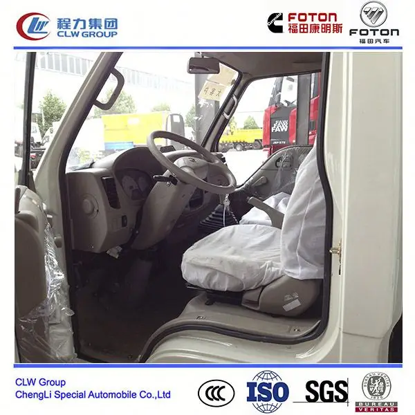 Foton 3 tons refrigerator trucks, van lorry trucks, food cooling trucks