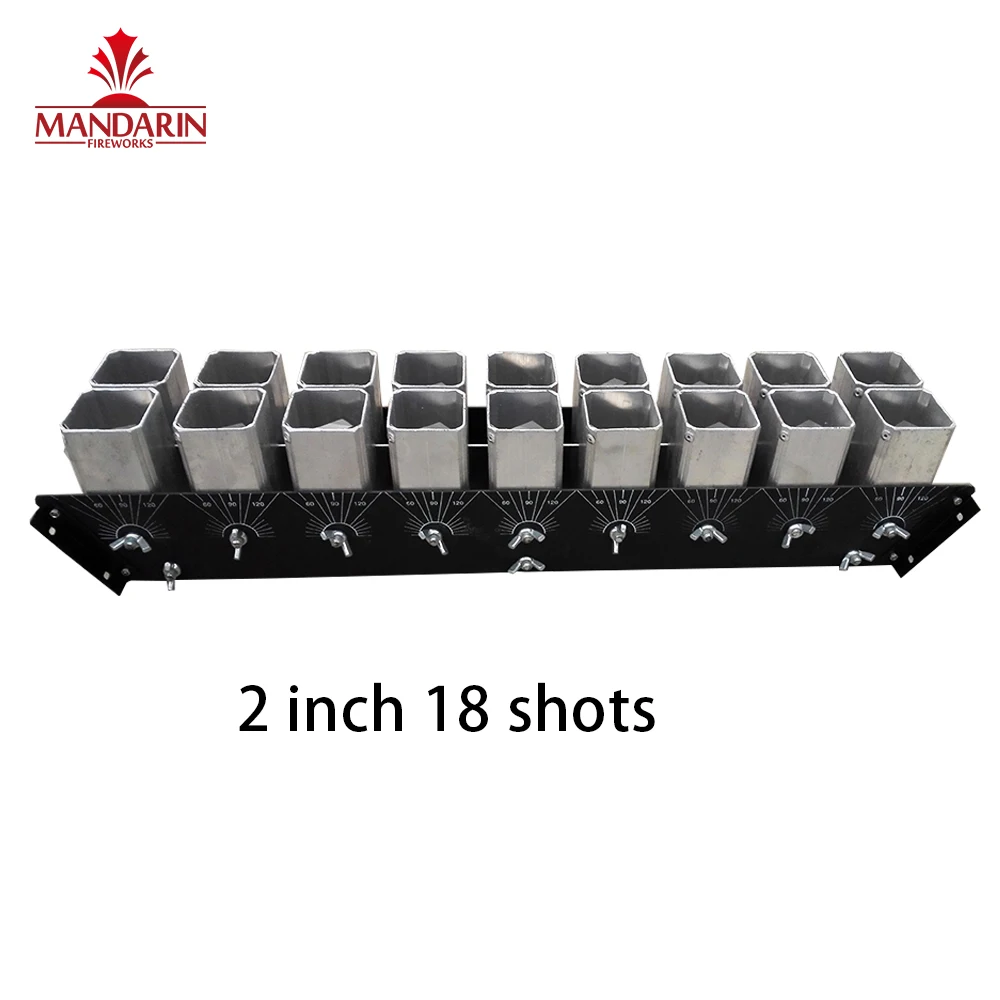 1,2 дюйма 32 выстрела Алюминиевый одиночный держатель фейерверк стеллажи