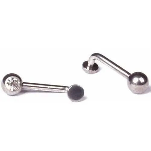 G23 Titanium Curved Bar Vagina Piercing