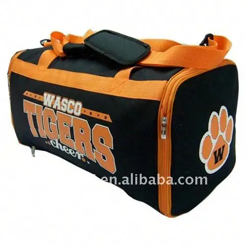 
2018 design your own Full color custom print polyester sports travel bag 