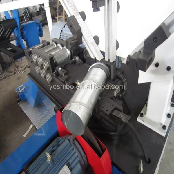 1500 Spiral Flexible Air Duct Aluminum Tube Production Machine Line