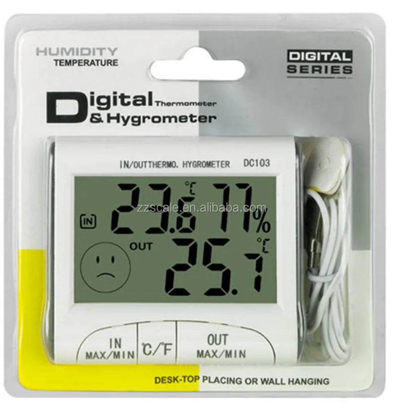 Max Min digital Room outside Thermometer