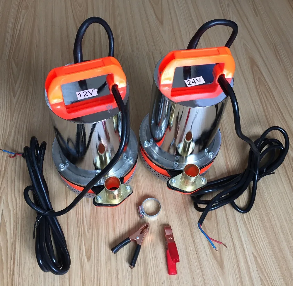 12V / 24V DC Fuel Transfer Pump Motor , Oil Pump for Fuel Dispenser