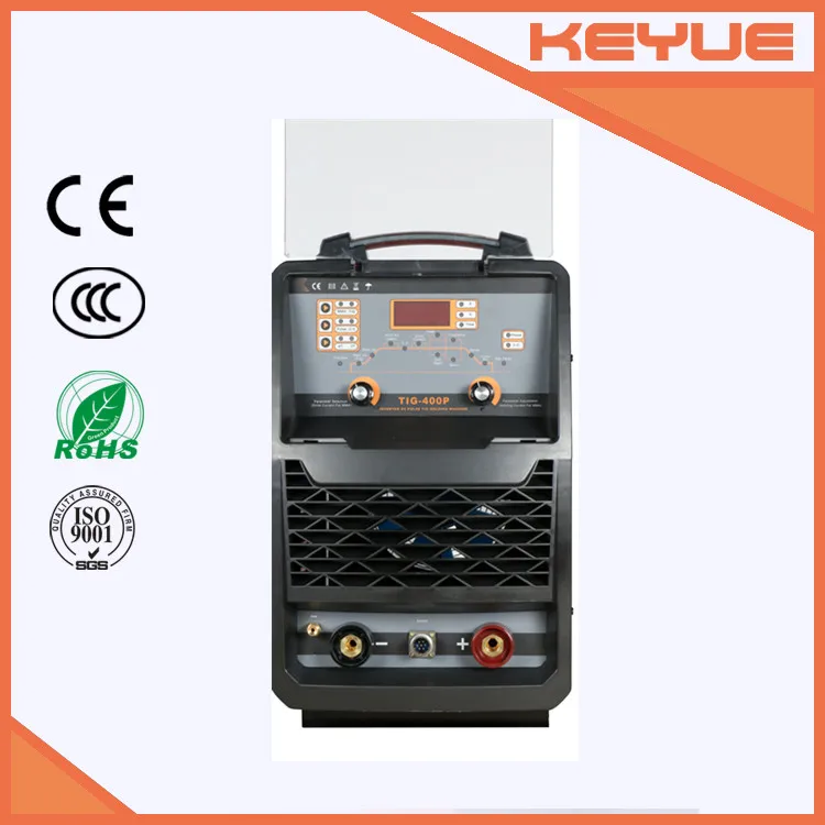  3 фазы 380V 400A Heavy duty ВЧ ММА/TIG сварочный аппарат IGBT инвертора DC степень чистоты газообразного аргона