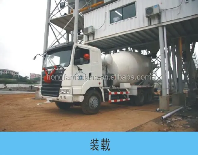 HZS 120 concrete ready batching plant price