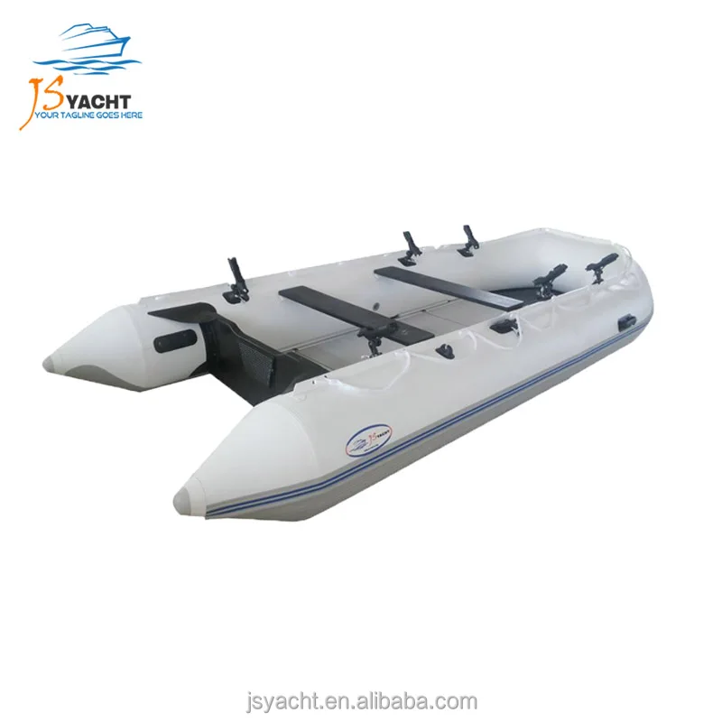  Неподвижная надувная лодка со знаками Зодиака JS 4 5 м/алюминиевая