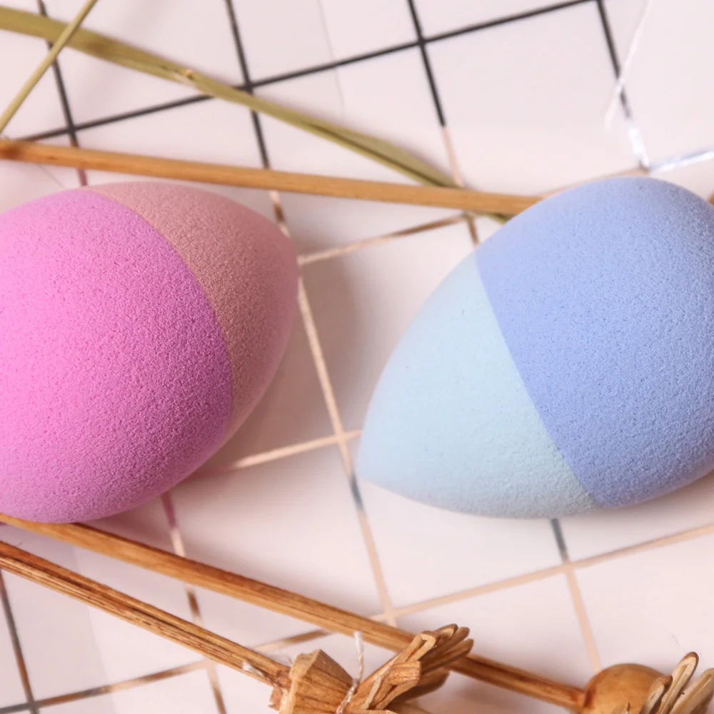 Free samples Mix Color Egg Shape make up puff SBR latex puff  cosmetic puff beauty Blend makeup sponge