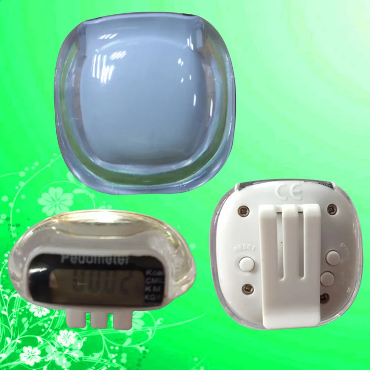 Прозрачный акриловый Зажим для ремня многофункциональный счетчик пройденных калорий цифровой шагомер