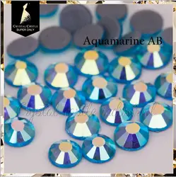 Bulk wholesale bling rhinestone accessories SS10 peridot AB flat bottom glass crystal strass hot fix