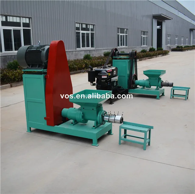 High efficiency charcoal making machines/wood sawdust briquette press machine/biomass waste briquetting machine line