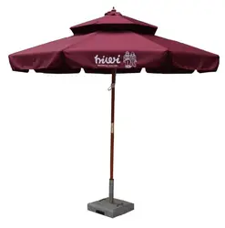 Chinese aluminium umbrella for beach outdoor parasol garden umbrella