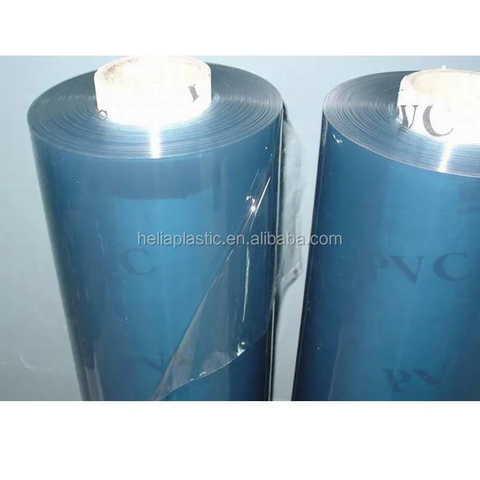 Soft PVC Super Clear Film of Vinyl Rolls in high transparent for window/door curtain