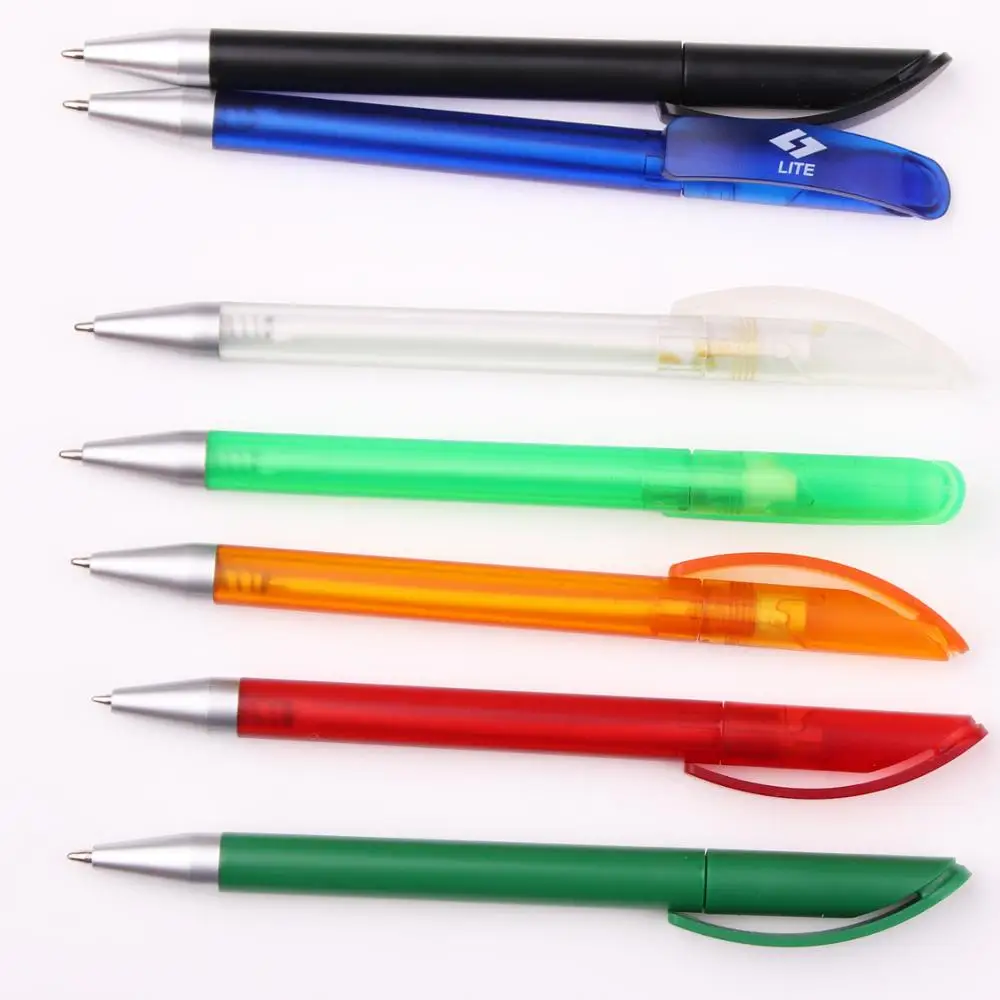 
Twist advertising plastic pen plastic ball pen customized cute pen 