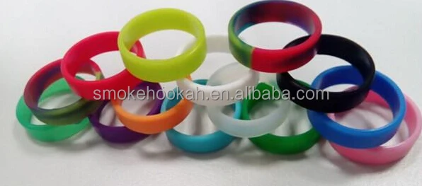 Electronic cigarette mod vape band, atomizer coil tool vapor band, colorful silicone vape band