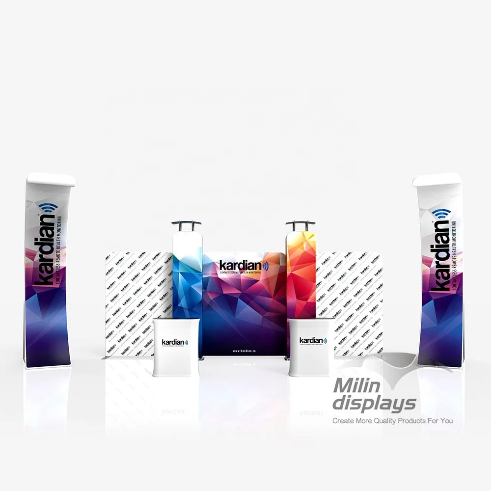 Размер: 20x10 модульный многоразовые краситель suablimation из натянутой ткани стенд для выставки выставочного стенда