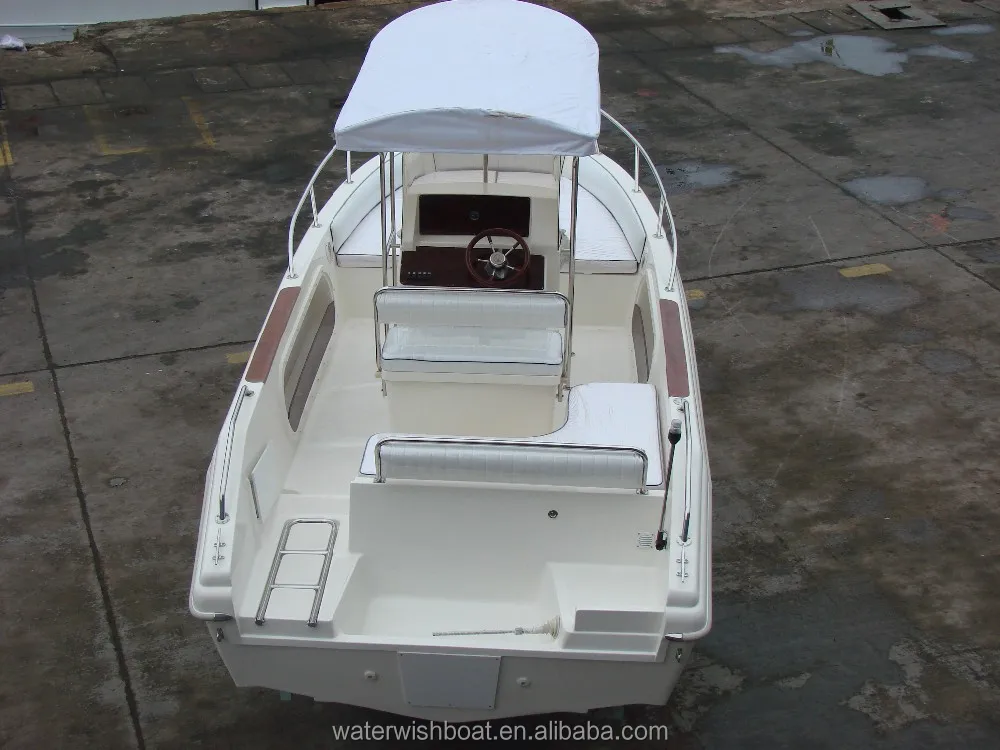 Waterwish QD 20 5 открытая Стекловолоконная рыболовная лодка корпус для продажи