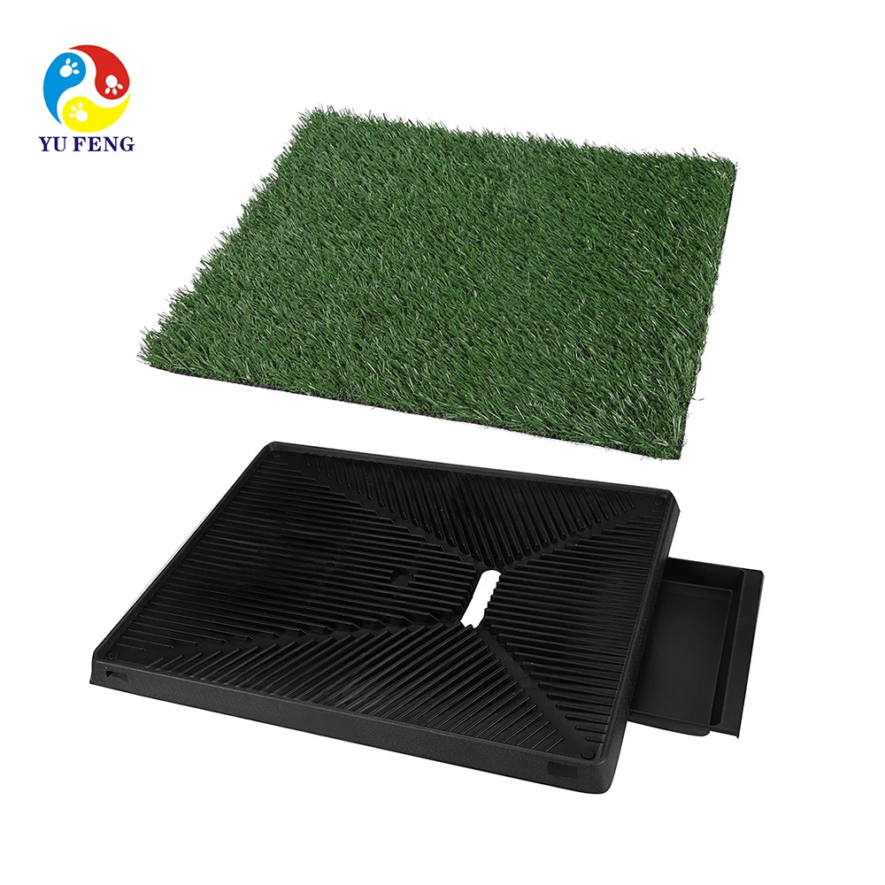 
PetZoom Pet Park Indoor Pet Pee Potty Patch with Tray 