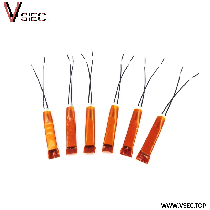 Шэньчжэнь, Заводская поставка, низкая цена, электрический нагревательный элемент PTC для термоклеевого пистолета, 12 В, 24 В, 40 Вт, 60 Вт