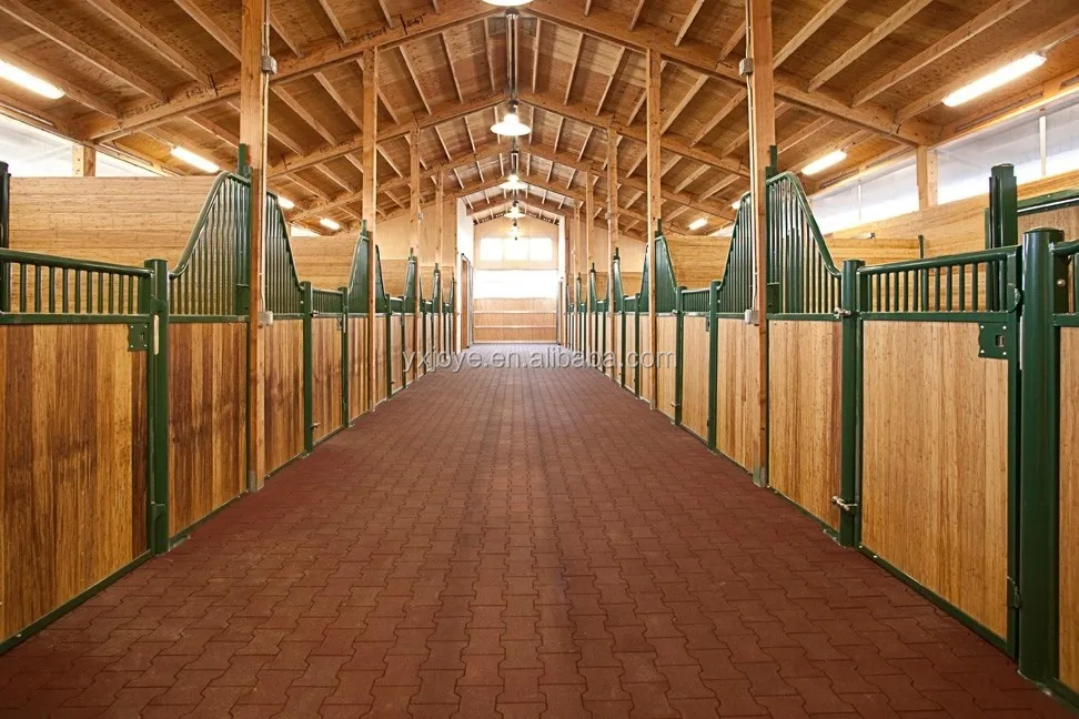 Durable Bamboo strand woven horse stable panels with different colors