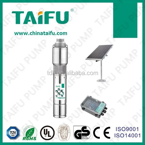 Глубоководный Погружной Солнечный водяной насос TAIFU 5 дюймов с винтом из нержавеющей стали