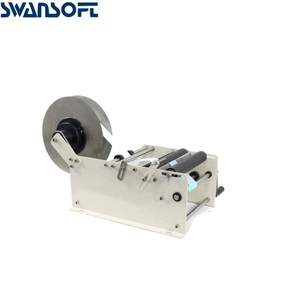 Semi automatic labeling machine/manual  round bottle labeling machine