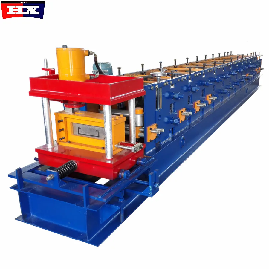 Full Automatic c Channel Steel Frame Cad Roll Forming Machine