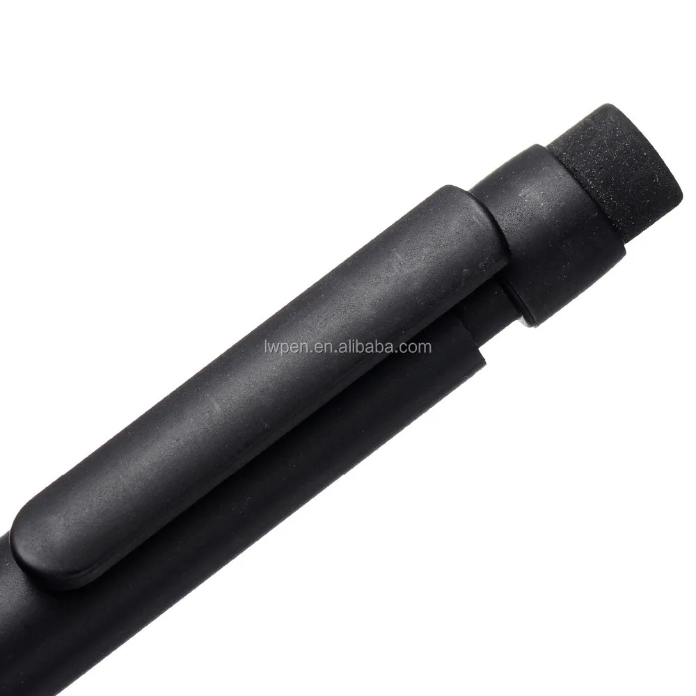 
Wholesale black metal mechanical pencil, promotional business luxury pencil with custom logo 