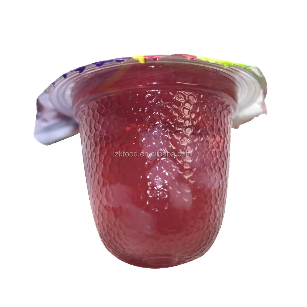 100pcs Mini Fruity Nata Jelly Assorted Flavor Fruit Jelly Gels In Penguin Jar